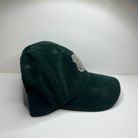 Santos‎ Laguna Football Soccer Fan Ink Corduroy Hat Green Adjustable - Picture 4 of 5